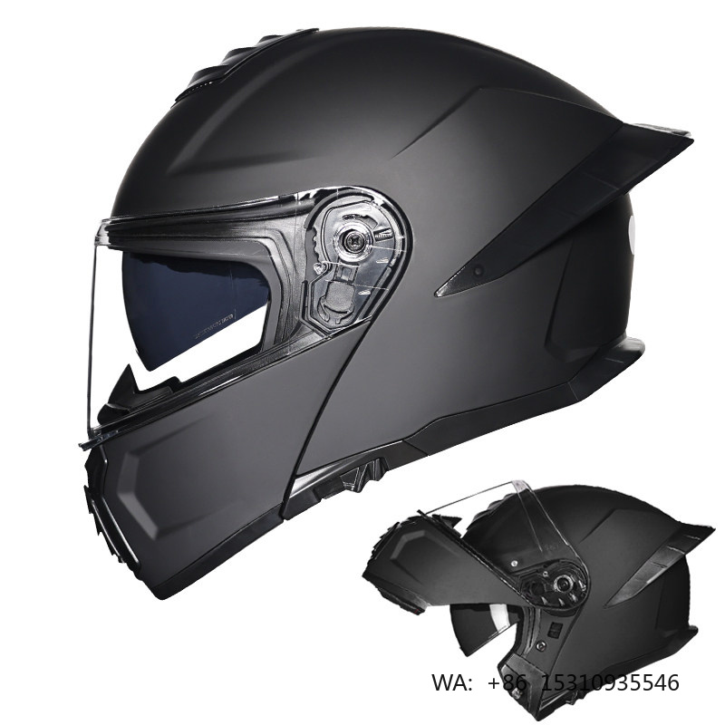 Modular Flip Up Motorcycle Helmet Dot Approved - Helm Balap Motor DOT Approved Dual