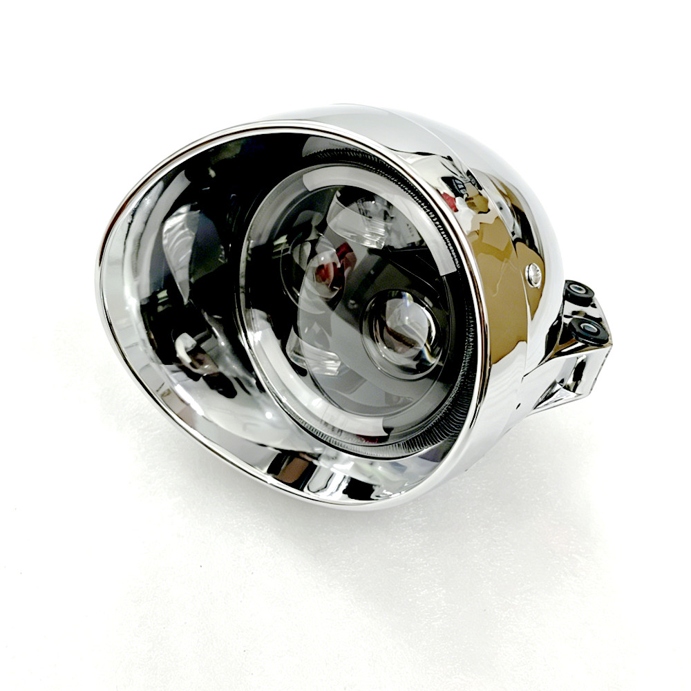 Universal Motorcycle Led Headlight Projector - Lampu Depan LED 5.75' Sepeda Motor