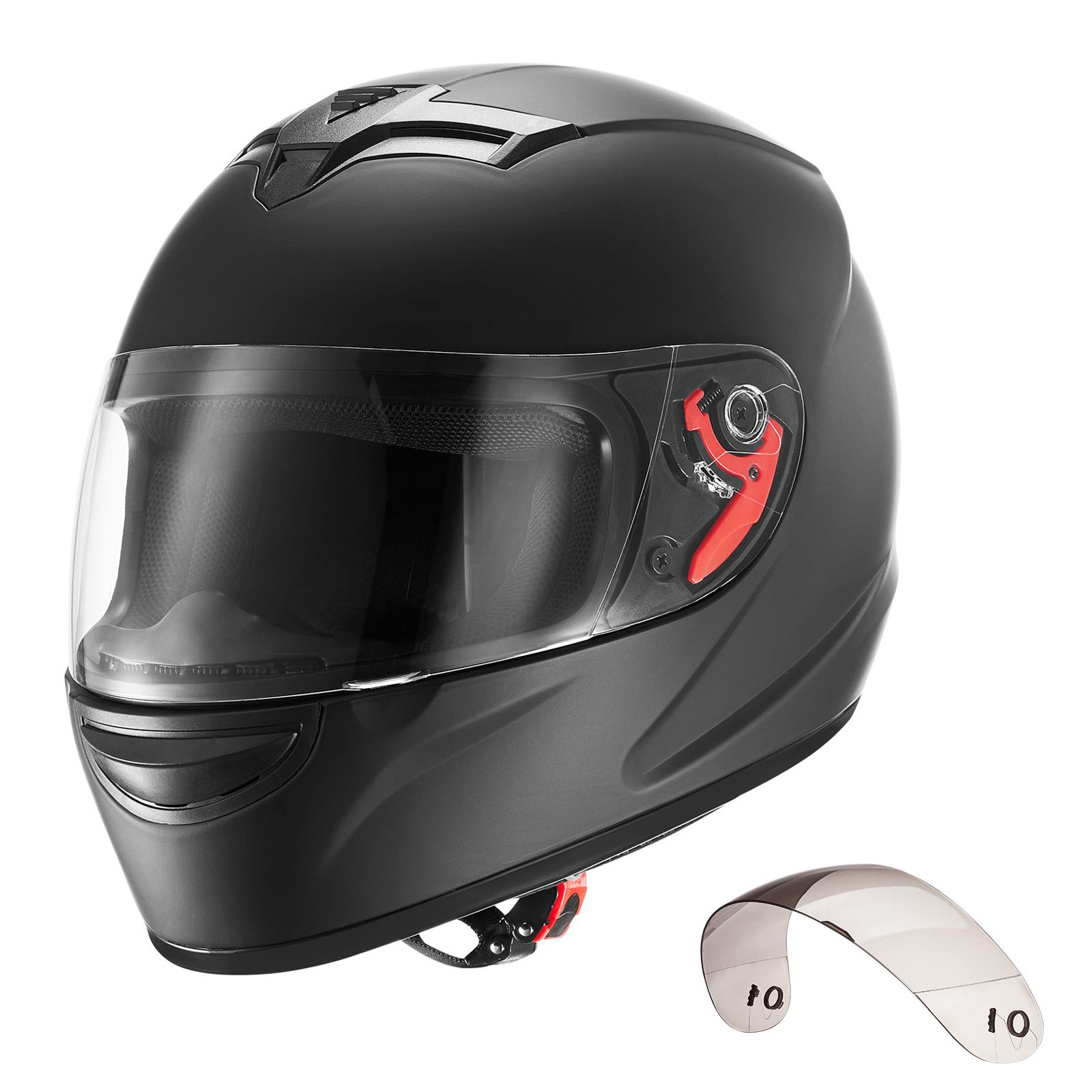 Dual Visor Motorcycle Racing Helmet - Helm Sepeda Motor, Full Face, Helm