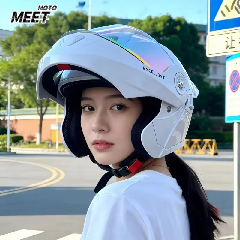 Motorcycle Helmet Inner Sun Visor Lens - Helm Motor Modular Empat Musim, Helm