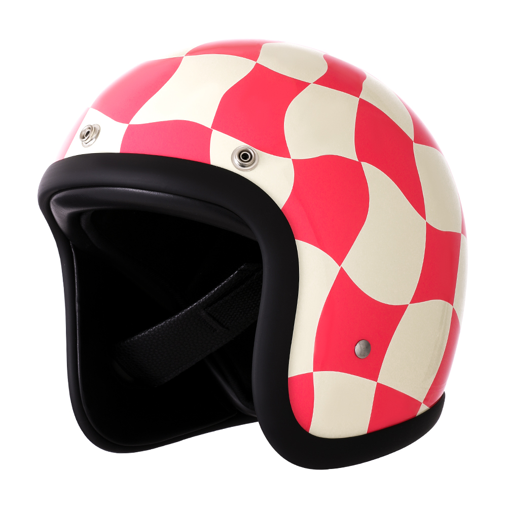 Vintage Open Face Retro Helmet - Helm Sepeda Motor TT&COCASCOS Jet dengan