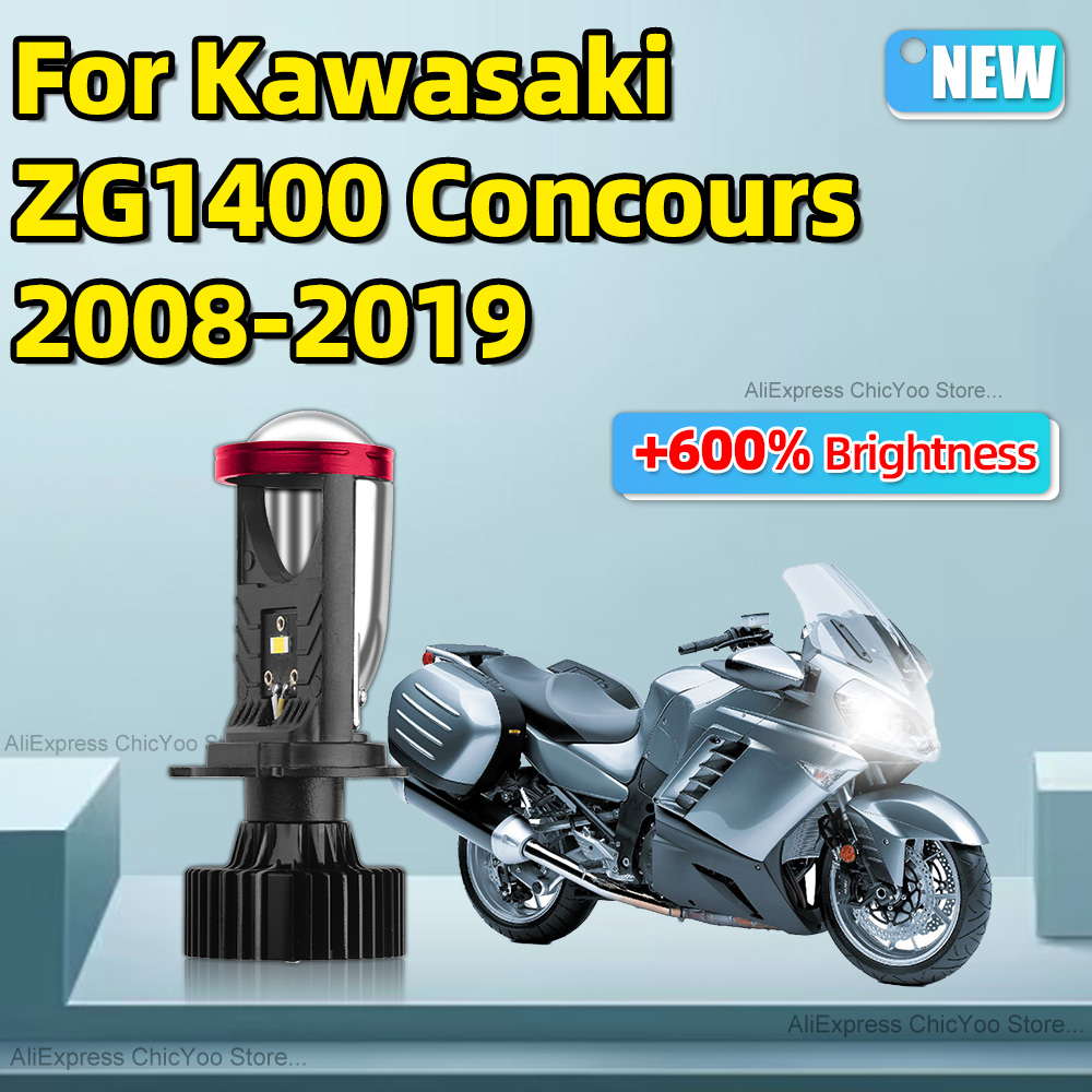 Universal Motorcycle Led Headlight Projector - Lampu depan sepeda motor LED, untuk