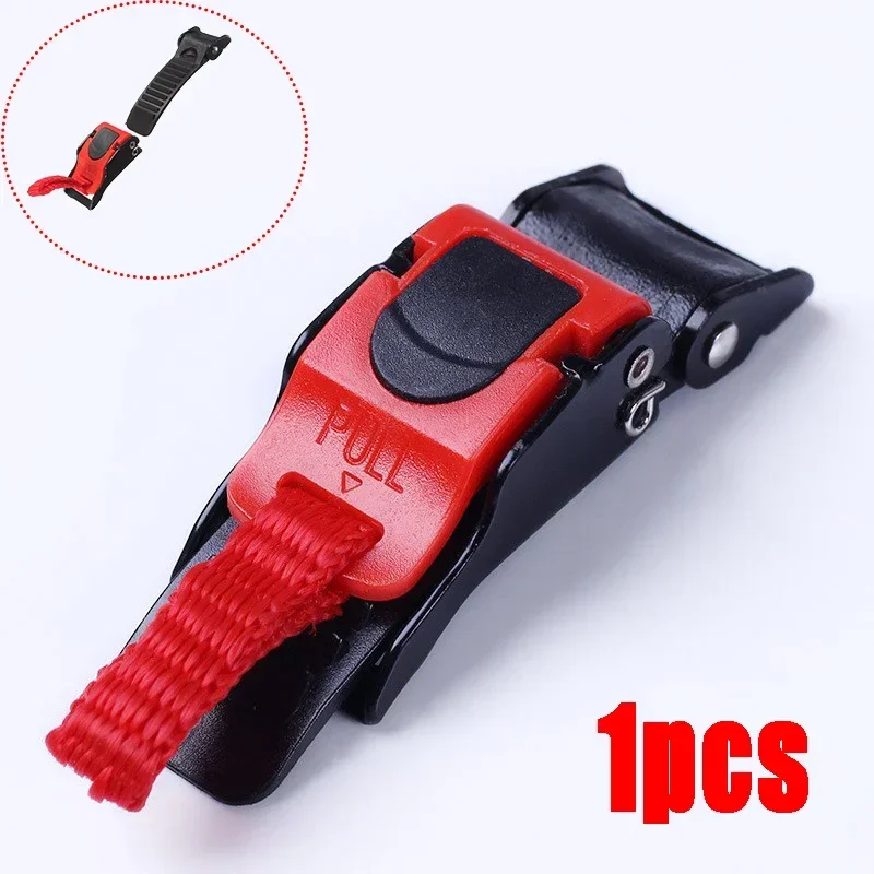 Quick Release Buckle Motorcycle Helmet - 1 buah klip kecepatan helm sepeda