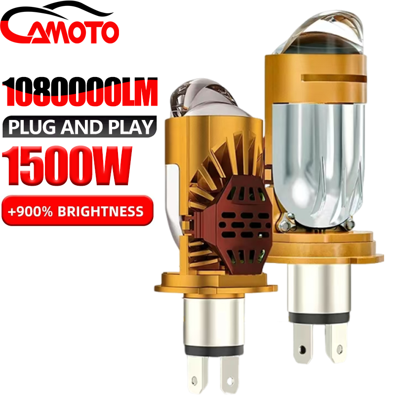 Universal Motorcycle Led Headlight Projector - Proyektor Lensa LED CAMOTO Bi Bohlam