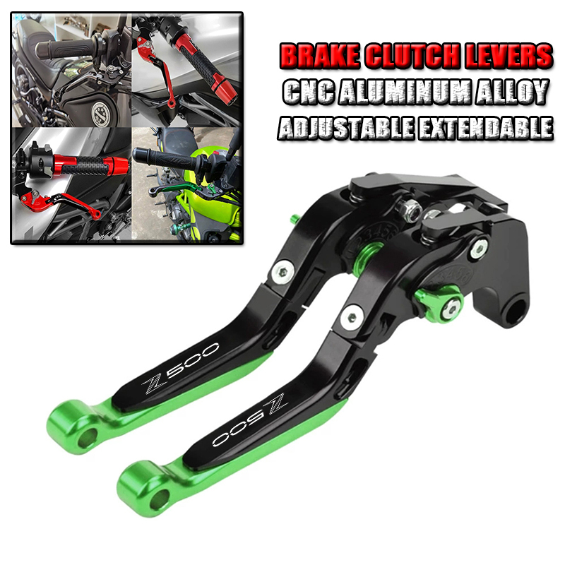 Cnc Aluminum Adjustable Brake Clutch Levers - Untuk KAWASAKI Z500 Z 500 2025-2026