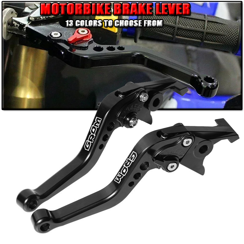 Cnc Aluminum Adjustable Brake Clutch Levers - Untuk GROM MSX 125 MSX125 2014-2017
