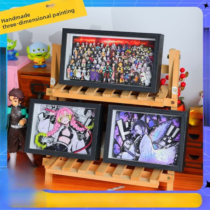 Atv Parts - Merchandise anime Demon Slayer, kartun lucu,