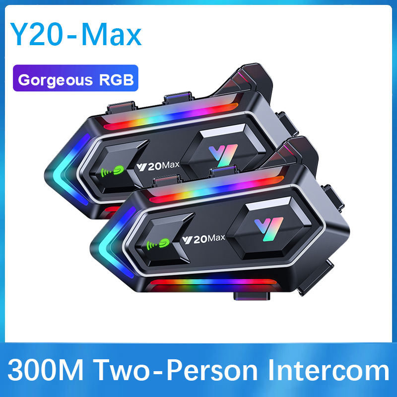 Motorcycle Helmets - Y20 MAX Helm Sepeda Motor Headset