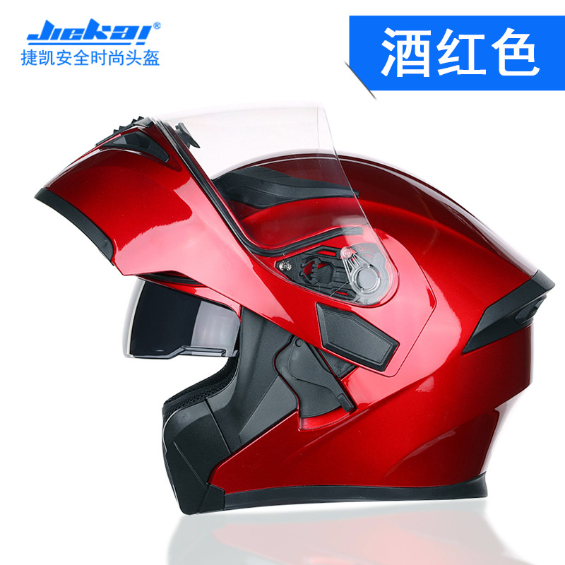 Full Face Motorcycle Helmet With Bluetooth - Helm sepeda motor Casco, pelindung kepala