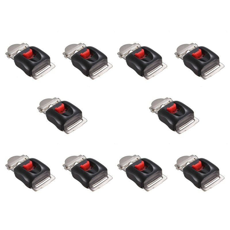 Quick Release Buckle Motorcycle Helmet - Stablize 10X Tali Klip Helm Sepeda