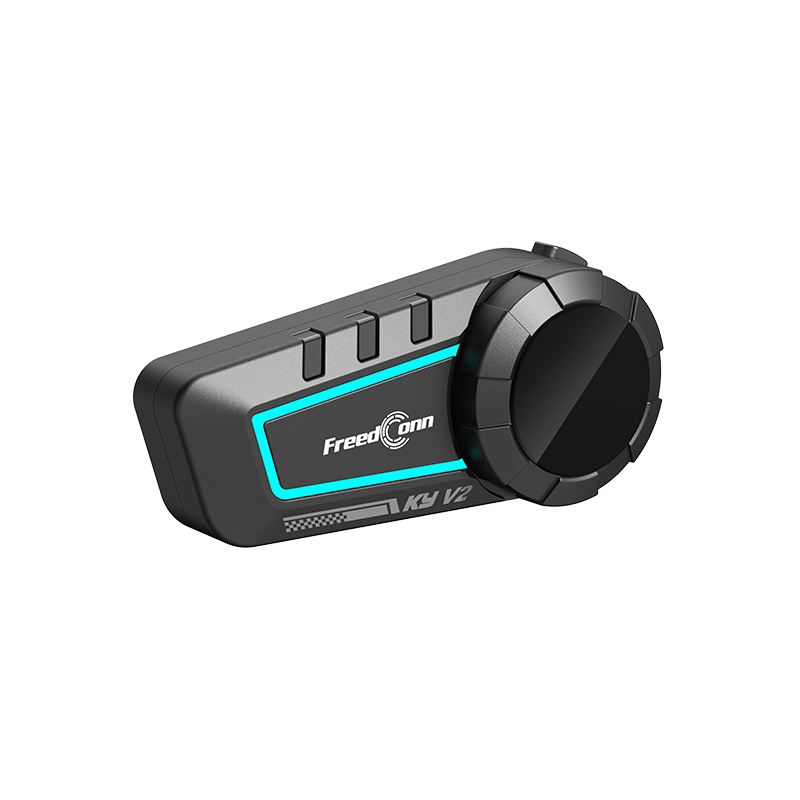 Motorcycle Helmets - Interkom Helm Motor Bluetooth FreedConn KY-V2