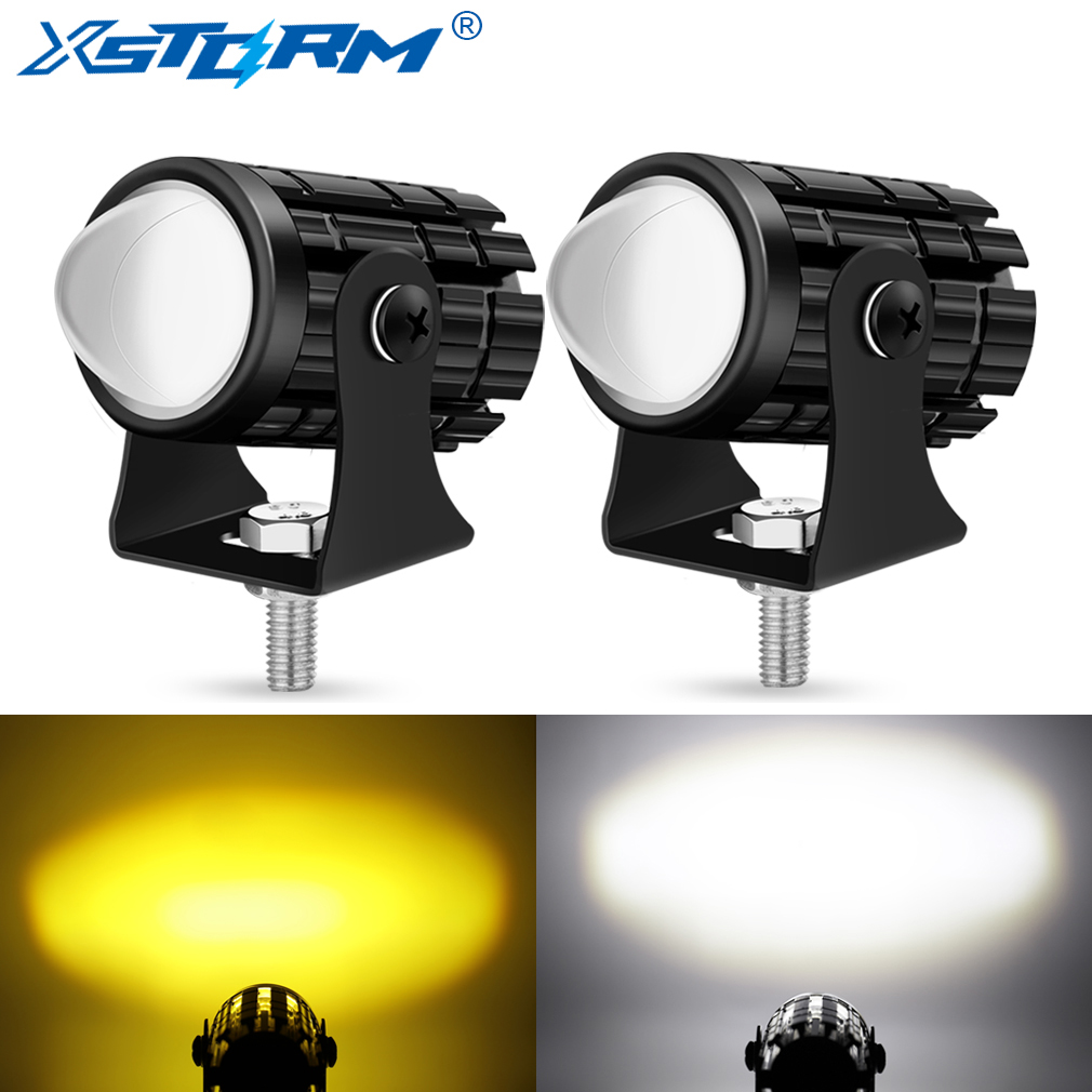 Universal Motorcycle Led Headlight Projector - Lampu Depan LED Sepeda Motor Universal
