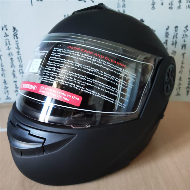 Helm Sepeda Motor Modular Flip - Motorcycle Helmet Inner Sun Visor Lens ulasan dan harga