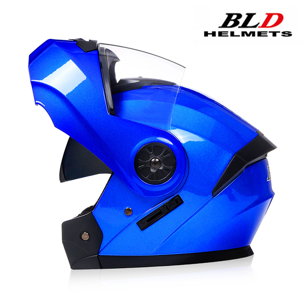 Helm Modular Lensa Ganda Model - Dual Visor Motorcycle Racing Helmet ulasan dan harga