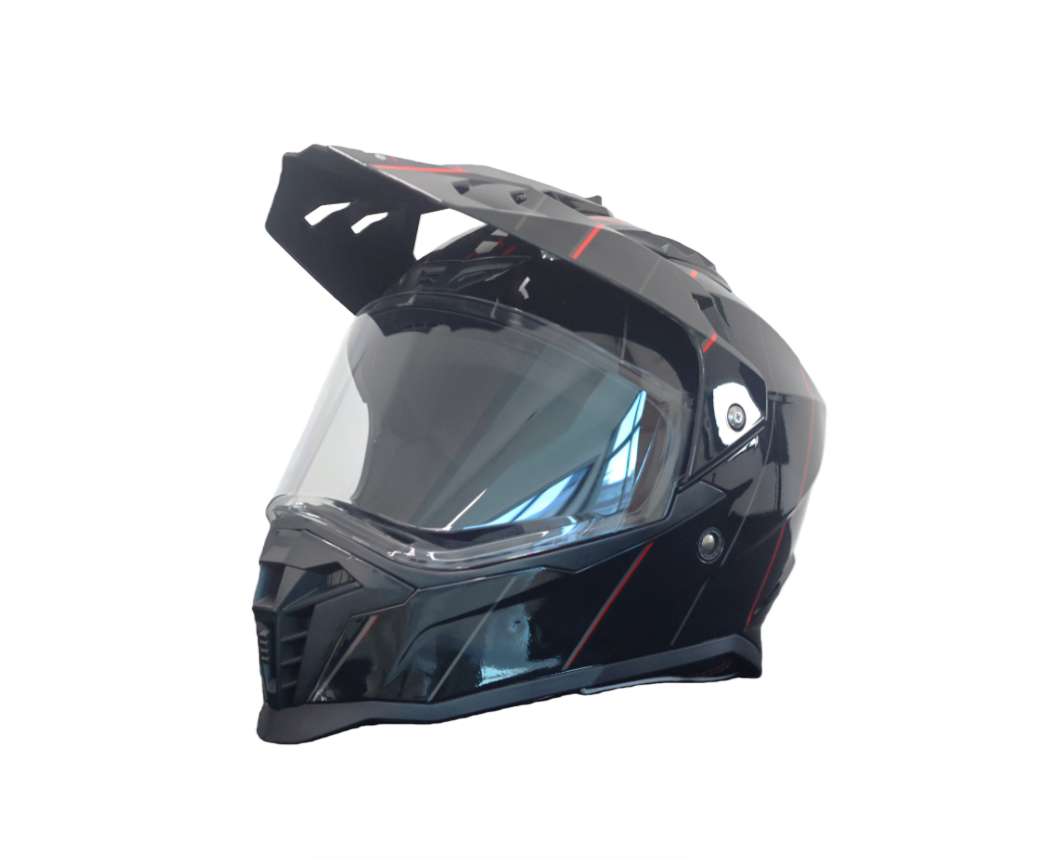 Helm Motor Balap Modular ABS P - Dual Visor Motorcycle Racing Helmet ulasan dan harga