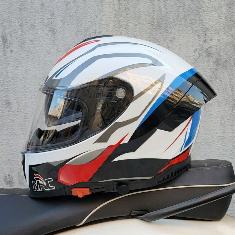 Helm Motor Full Face Modular 2 - Dual Visor Motorcycle Racing Helmet ulasan dan harga