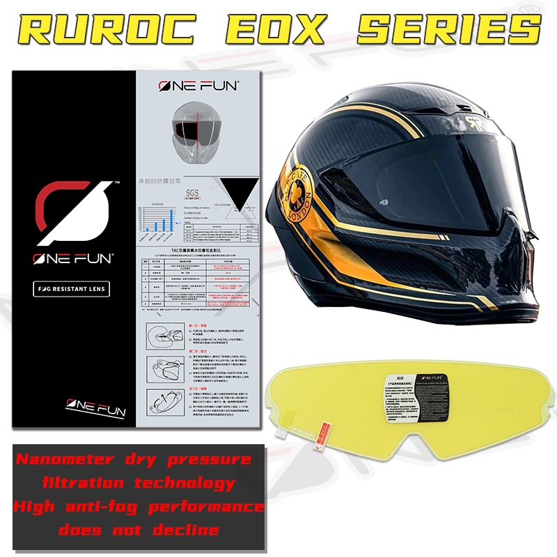 Visor Anti Fog untuk Helm Moto - Motorcycle Helmet Anti Fog Pinlock Shield ulasan dan harga