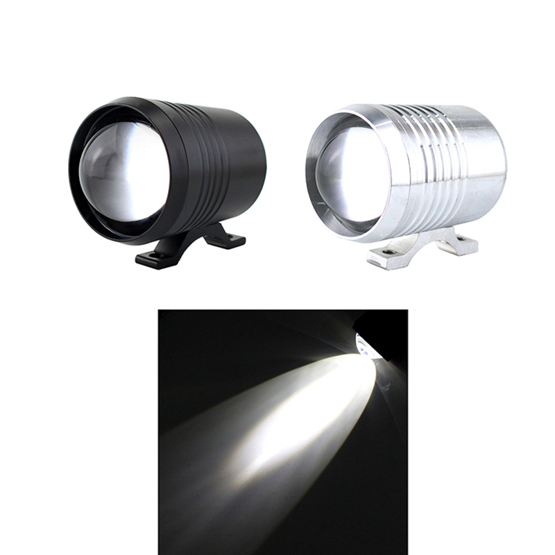 Lampu Sorot Motor Eksternal U2 - Universal Motorcycle Led Headlight Projector ulasan dan harga