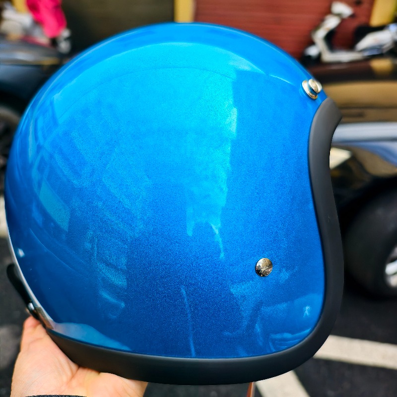 Helm Sepeda Motor Open Face Ga - Vintage Open Face Retro Helmet ulasan dan harga