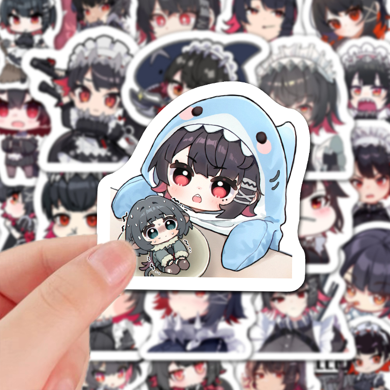 60 Buah Stiker Anime Zenless Z - Motorcycle Helmets ulasan dan harga