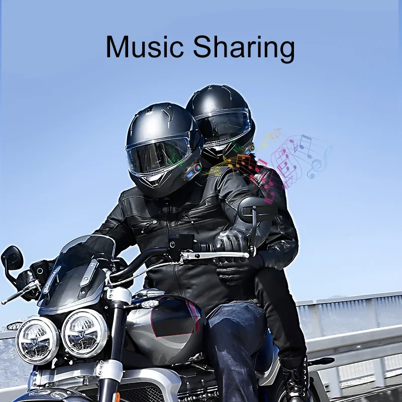 Helm tampilan layar besar, int - Universal Motorcycle Helmet Intercom Headset ulasan dan harga