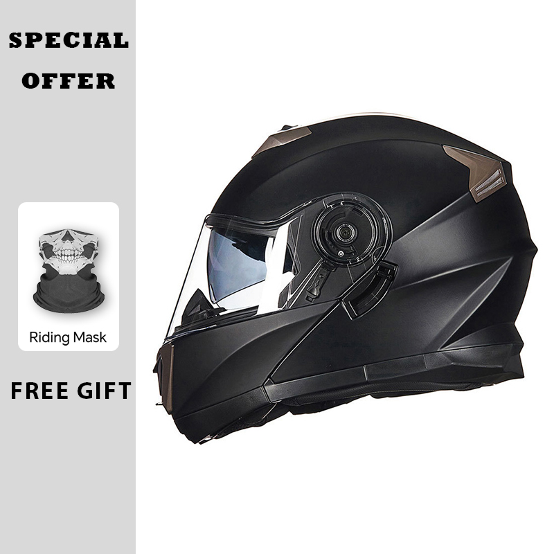 Helm Sepeda Motor Modular Flip - Modular Flip Up Motorcycle Helmet Dot Approved ulasan dan harga