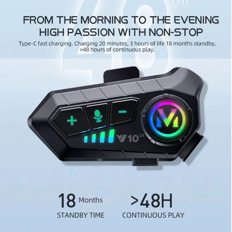 Y10 2X helm motor Bluetooth 30 - Universal Motorcycle Helmet Intercom Headset ulasan dan harga