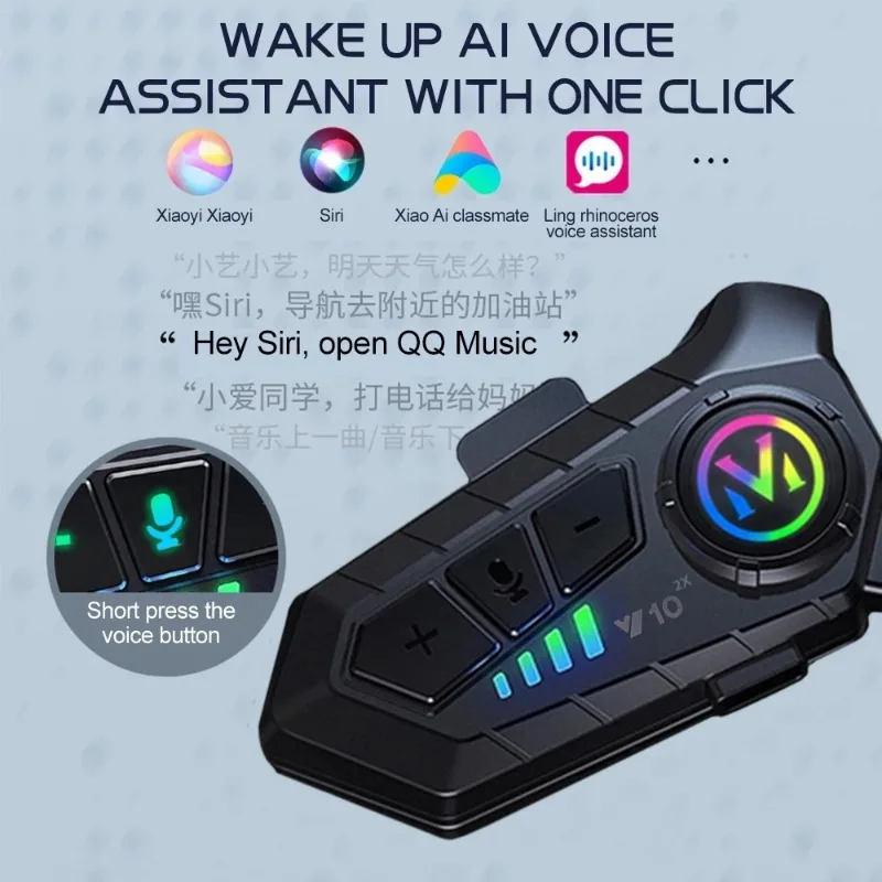 Y10 2X helm motor Bluetooth 30 - Universal Motorcycle Helmet Intercom Headset ulasan dan harga