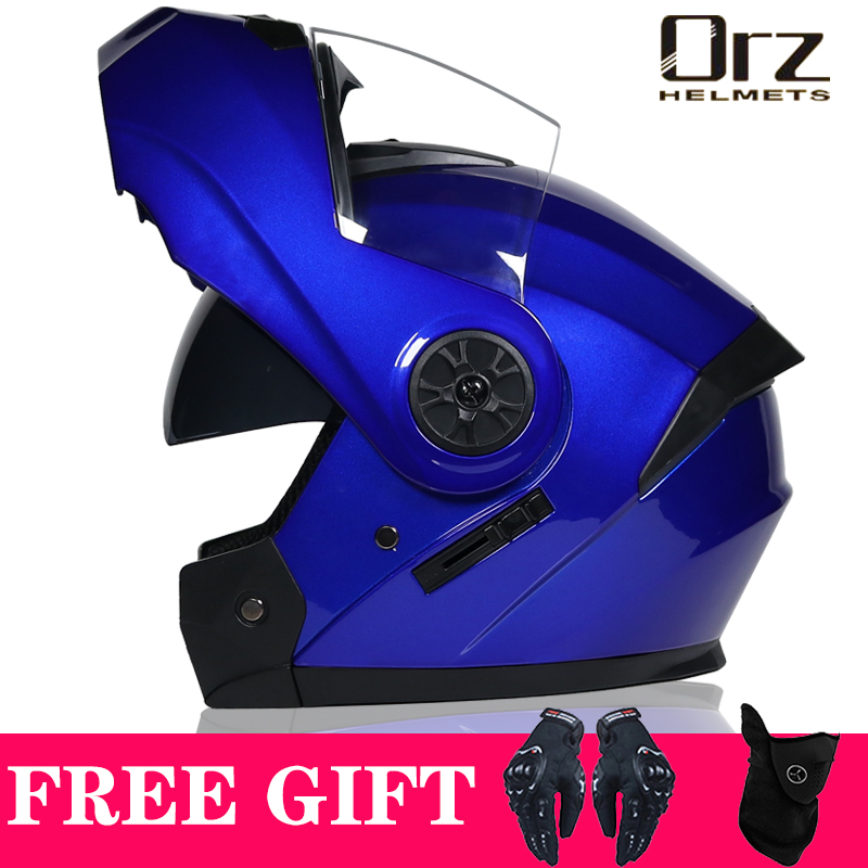 Helm Sepeda Motor Modular Lipa - Dual Visor Motorcycle Racing Helmet ulasan dan harga