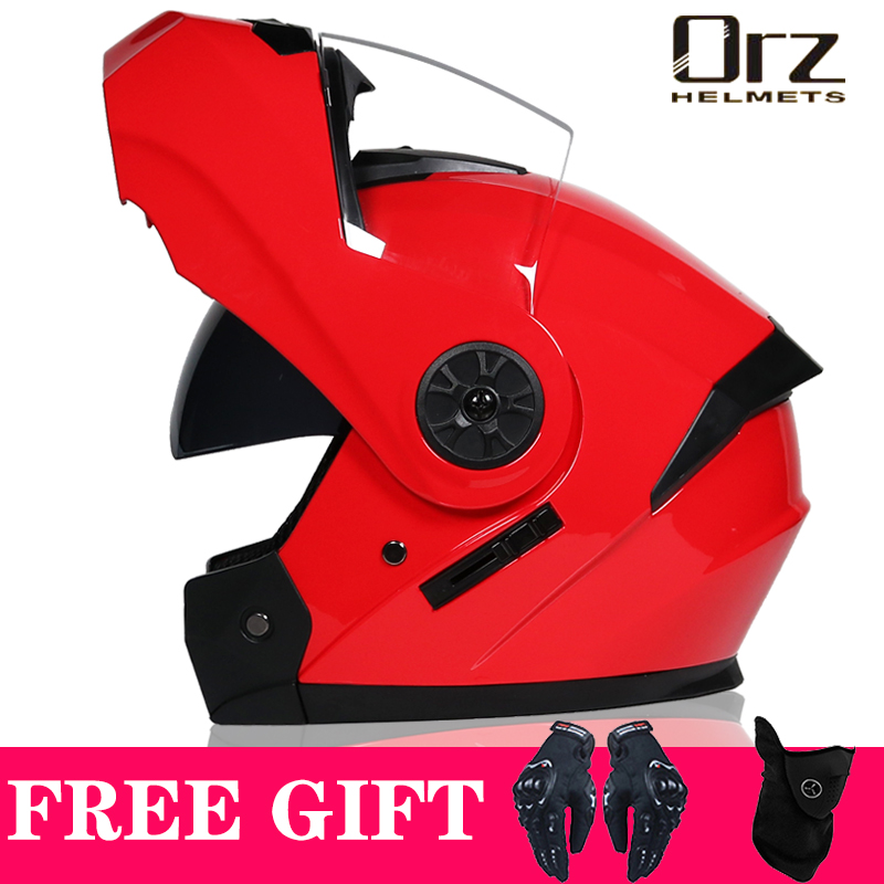 Helm Sepeda Motor Modular Lipa - Dual Visor Motorcycle Racing Helmet ulasan dan harga
