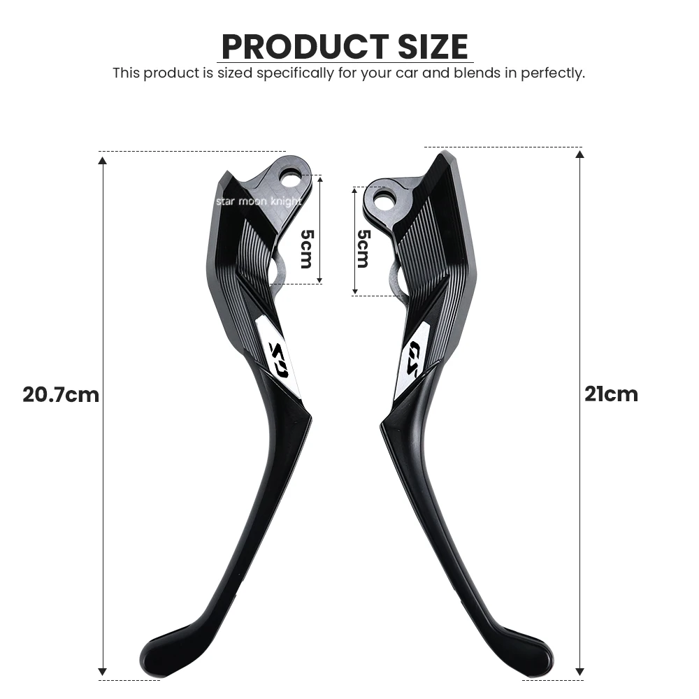 Tuas Rem Kopling Pendek Untuk  - Cnc Aluminum Adjustable Brake Clutch Levers ulasan dan harga