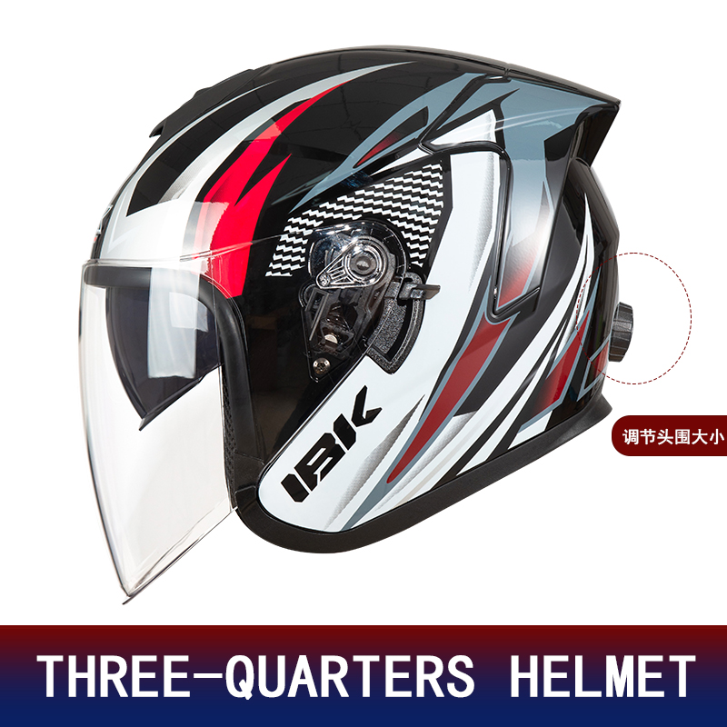 Helm Sepeda Motor 3/4 Half Fac - Motorcycle Helmet Inner Sun Visor Lens ulasan dan harga