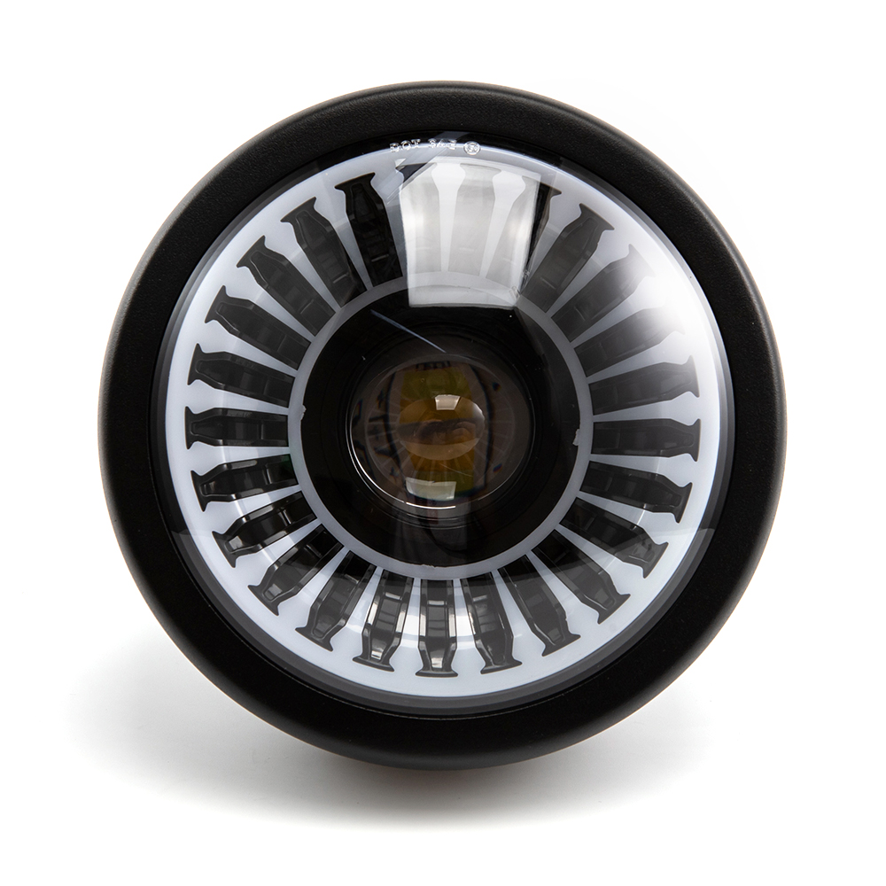 Lampu Depan LED Universal Sepe - Universal Motorcycle Led Headlight Projector ulasan dan harga