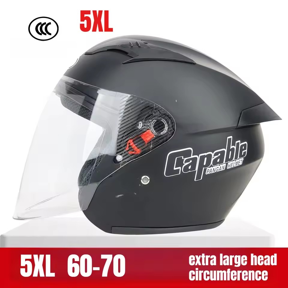 Helm Sepeda Motor Besar Pria U - Dual Visor Motorcycle Racing Helmet ulasan dan harga