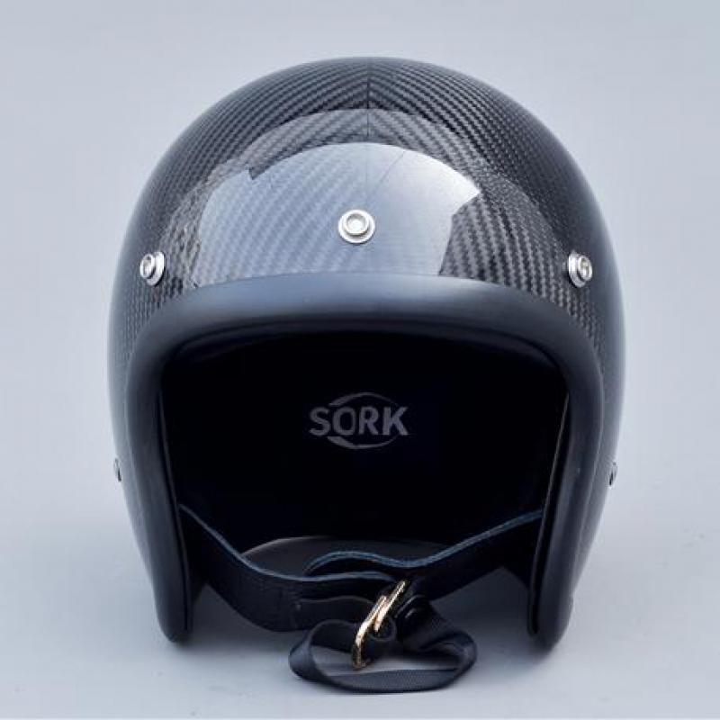 Helm wajah terbuka vintage kla - Carbon Fiber Lightweight Motorcycle Helmet ulasan dan harga