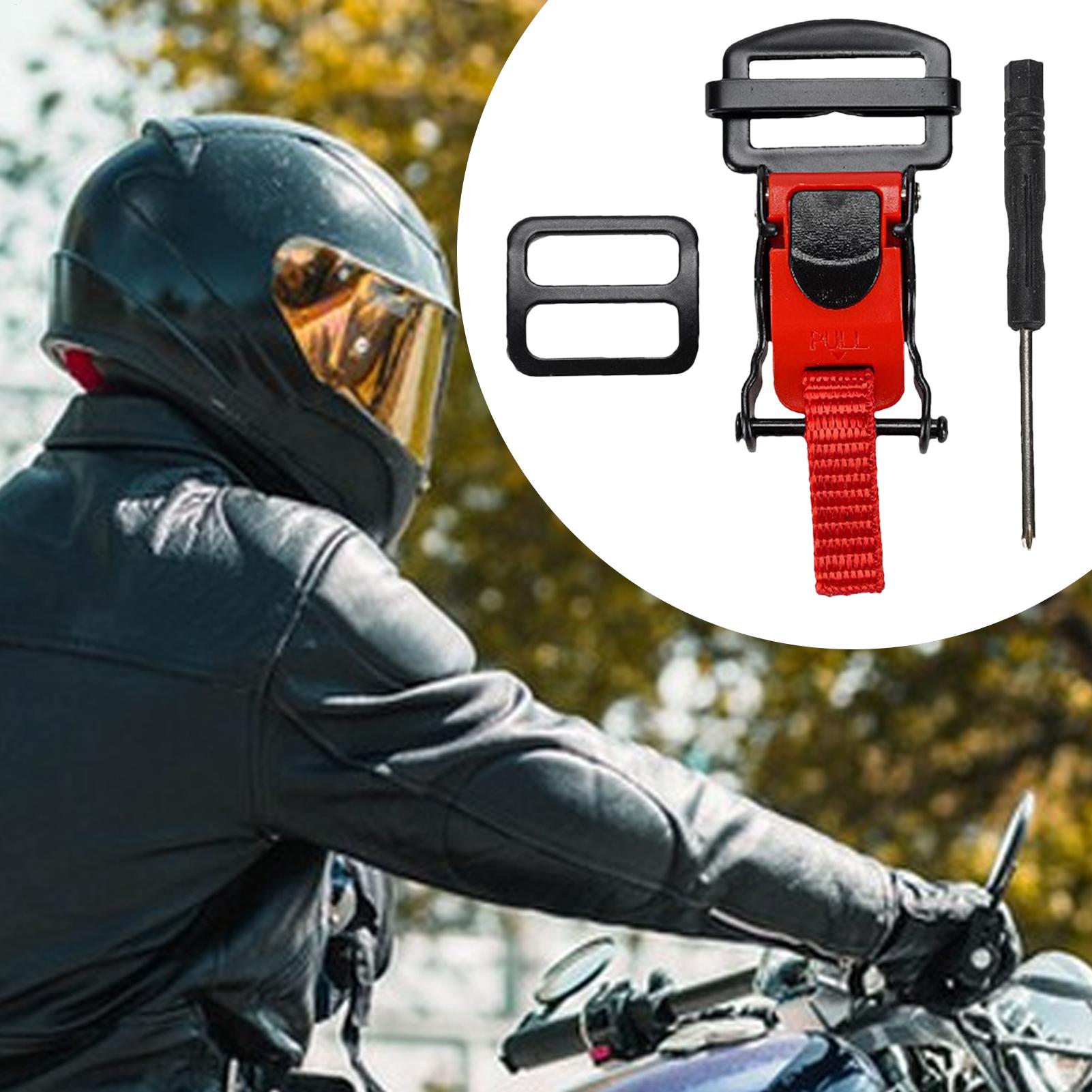 Helm Sepeda Motor Gesper Pelep - Quick Release Buckle Motorcycle Helmet ulasan dan harga