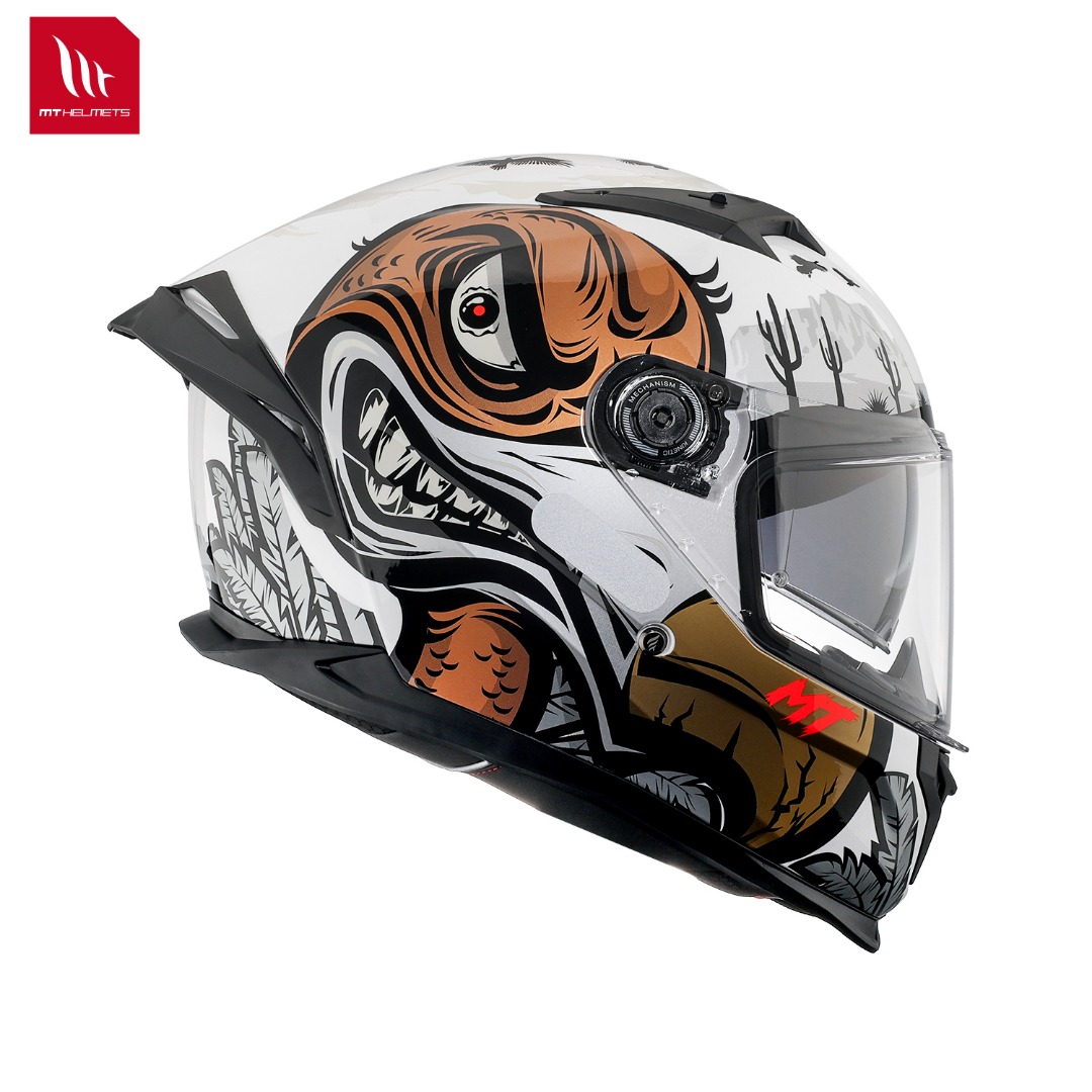 Helm Sepeda Motor Baru Sharp 5 - Dual Visor Motorcycle Racing Helmet ulasan dan harga