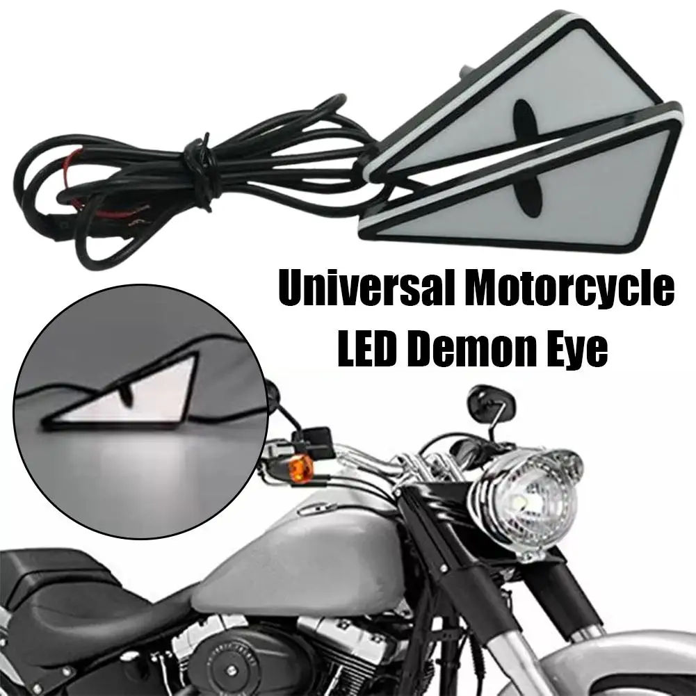 Lampu Demon Eye LED Universal  - Universal Motorcycle Led Headlight Projector ulasan dan harga