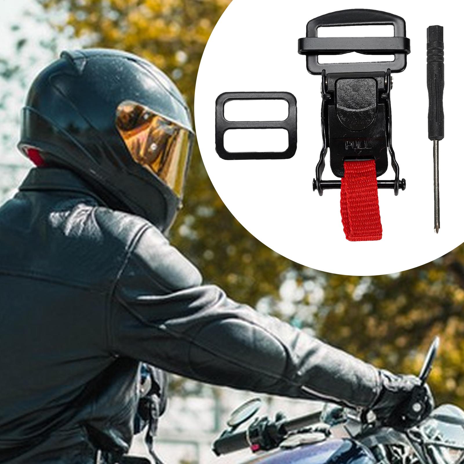 Helm Sepeda Motor Gesper Pelep - Quick Release Buckle Motorcycle Helmet ulasan dan harga