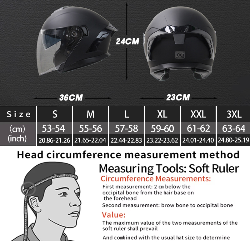 Helm Sepeda Motor Modular Full - Dual Visor Motorcycle Racing Helmet ulasan dan harga
