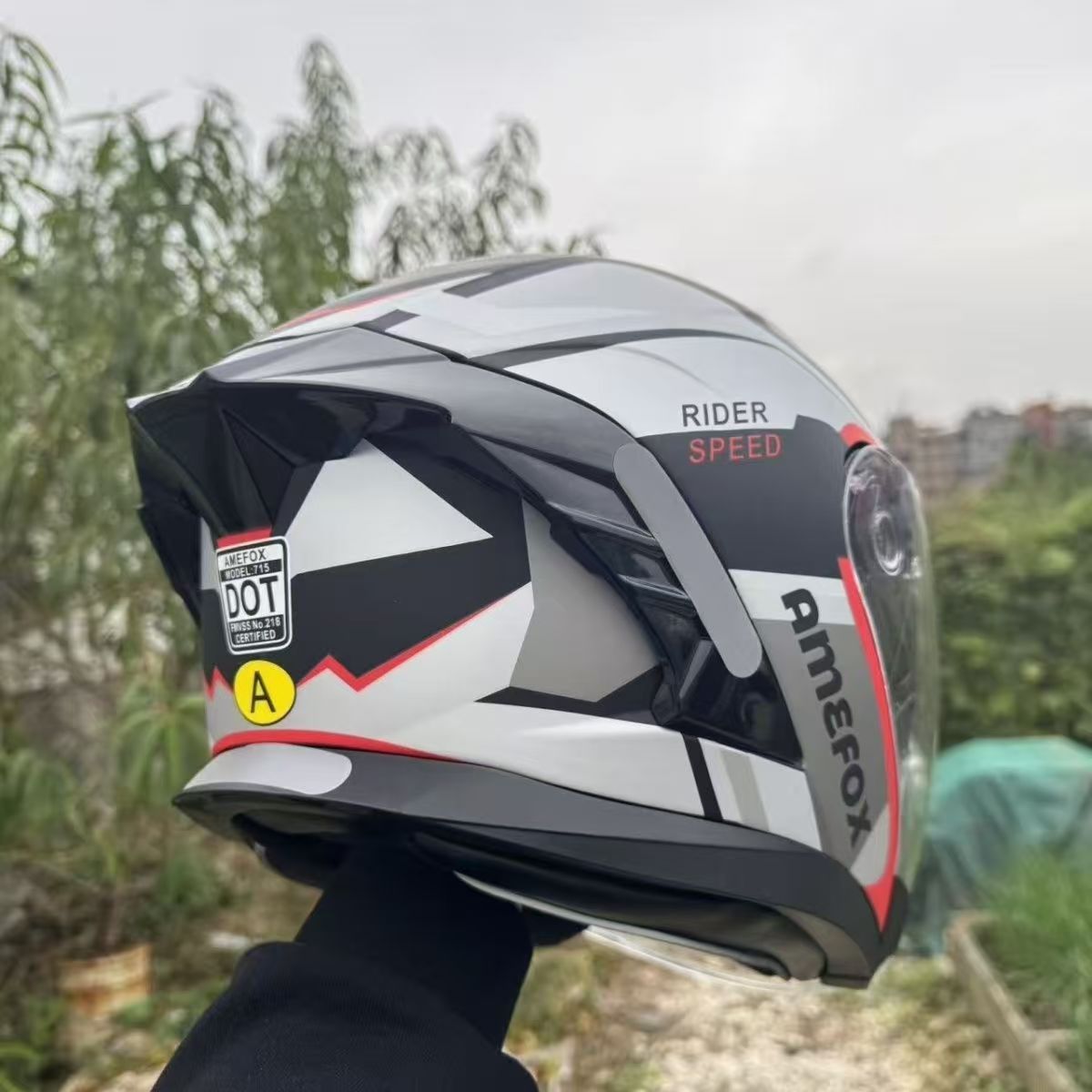 Helm Motor Gaya Jet 3/4 dengan - Motorcycle Helmet Inner Sun Visor Lens ulasan dan harga