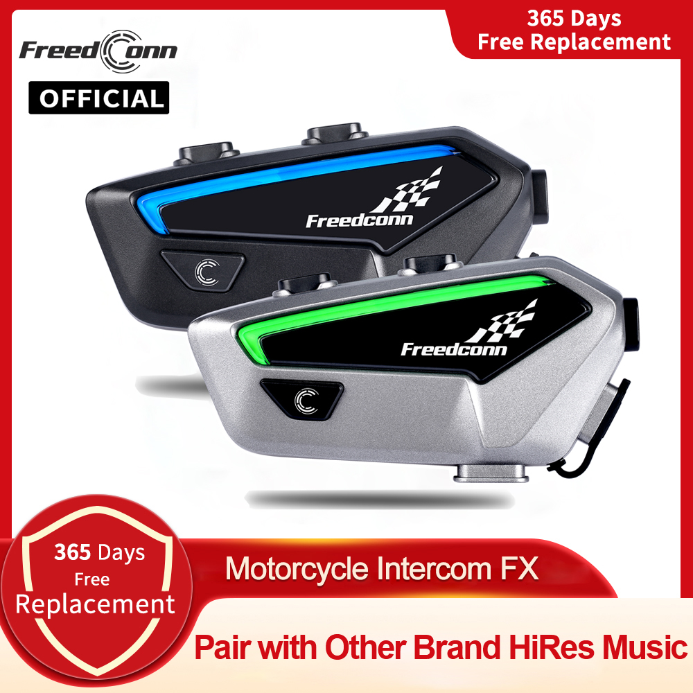 Headset Helm Bluetooth Interko - Universal Motorcycle Helmet Intercom Headset ulasan dan harga